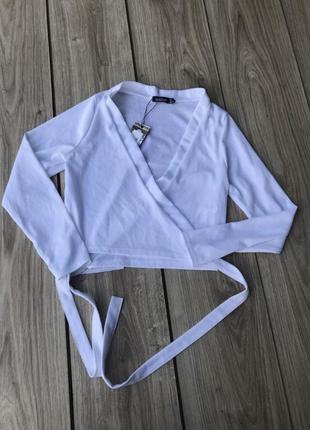 Топ boohoo кофта блуза стильная актуальная тренд1 фото