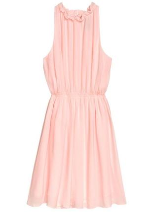 Нежно-розовое платье hm4 фото