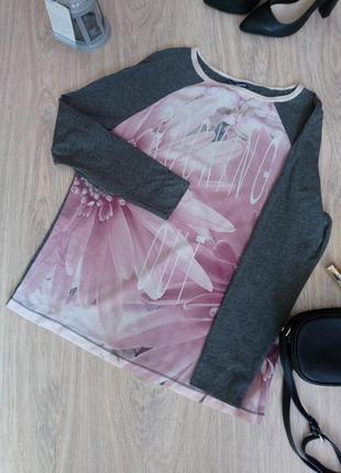 Стильный джемпер свитшот.