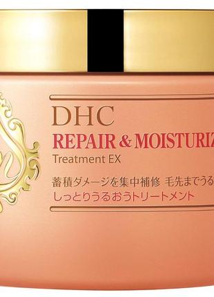 Відновлювальний бальзам-маска для дуже пошкодженого волосся dhc repair & moisturizing treatment ex, 180 ml2 фото