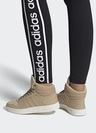 Кросівки жіночі adidas hoops 2.0 mid (арт. ee7876)2 фото