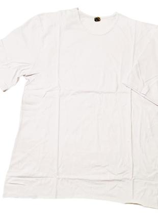 Белая удлинённая футболка увеличеных размеров2 фото