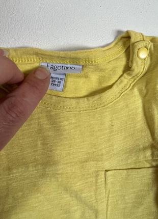 Набор синие шорты и футболка желтая сине-желтый набор шорты и футболка3 фото