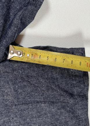 Сорочка в смужку і джинсові шорти та сорочка набір 24-30м9 фото