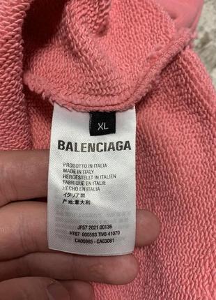 Balenciaga розовое худи 5