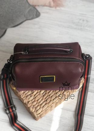 Сумка на длинной ручке cross-body сумочка трендовая и стильная кроссбоди david jones2 фото