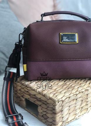 Сумка на довгій ручці cross-body сумочка трендова і стильна кроссбоди david jones7 фото