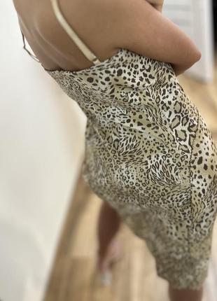 Сукня в леопардовий принт2 фото