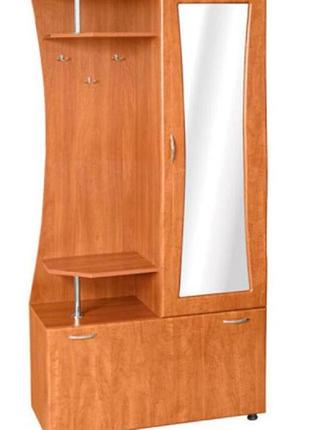 Прихожая визит (мдф). шкаф в прихожую для одежды, тумба под обувь