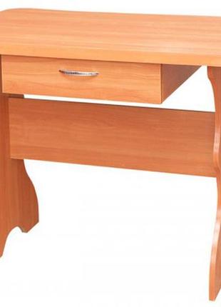 Простой кухонный стол с ящиком. обеденный стол