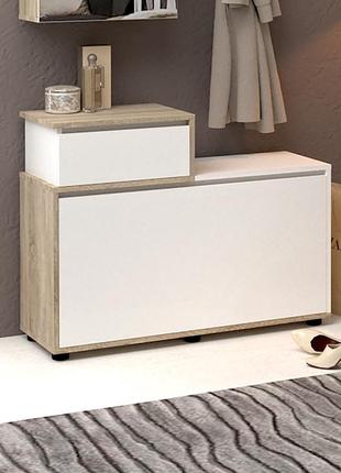 Тумба для взуття цент. банкетка в передпокій.