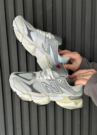 Стильні кросівки new balance 9060 grey сірі унісекс