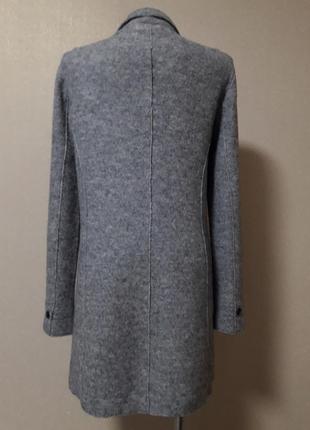 Стильный,элегантный,теплый меланжевый кардиган-пальто,вареная шерсть2 фото