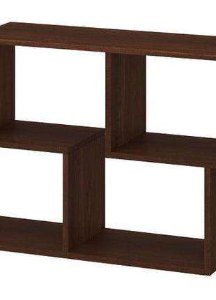 Навесная книжная полка-7 для книг и декора