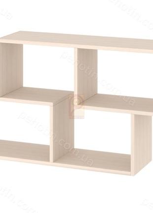 Навесная книжная полка-7 для книг и декора