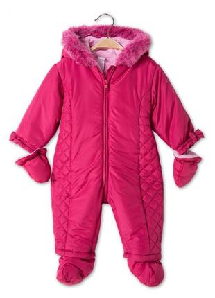 Знижка демі комбінезон для дівчаток baby club 74-80