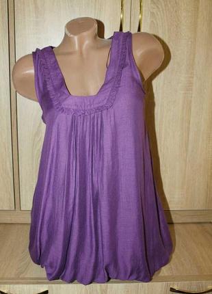 Красива штапельная річна блуза-туніка zara