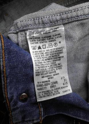 Стильні акуратні зручні джинсові шорти levis оригінал w31 якість!8 фото