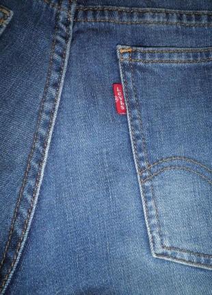 Стильні акуратні зручні джинсові шорти levis оригінал w31 якість!7 фото