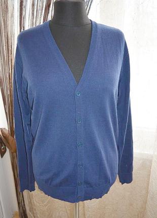 Натуральный теплый кардиган, шерсть мериноса