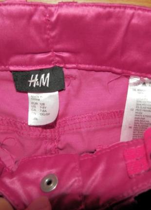 Яркие атласные джинсы h&m р. 1283 фото