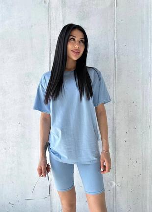 Костюм велосипедки и футболка