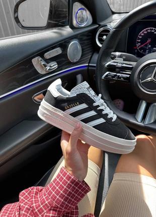 Adidas gazelle bold женские кеды