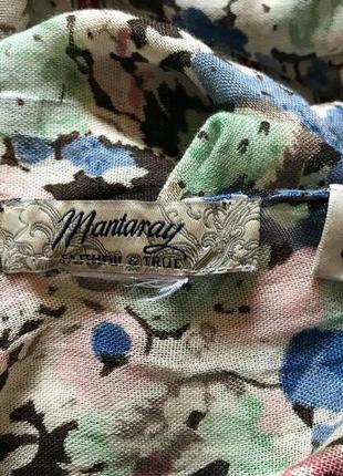 Легкий шарф платок палантин фирмы mantaray4 фото