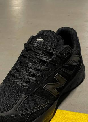 Мужские кроссовки new balance 990 v5 total black5 фото