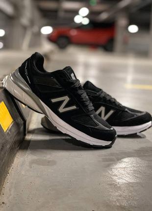 Мужские кроссовки new balance 990 v5 black6 фото