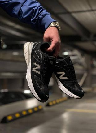 Мужские кроссовки new balance 990 v5 black8 фото