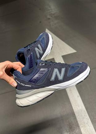 Чоловічі кросівки new balance 990 v5 navy