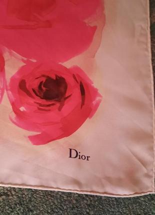 Винтажный шелковый платок знаменитого бренда6 фото