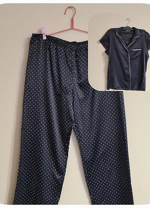 Пижама женская в гороз солидного размера m&amp;s