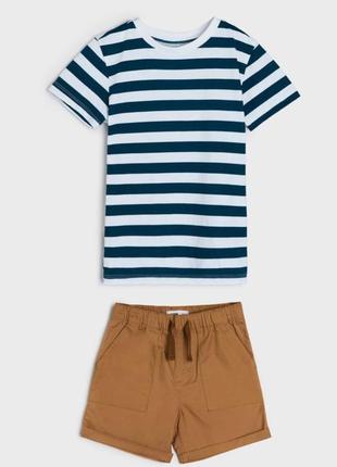 Летний костюм комплект футболка шорты на мальчика