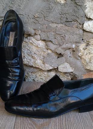 Туфли лоферы beltrami натуральная кожа размер 7,наш 40-40,5 стелька 27см