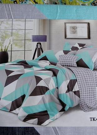 Розкішна постільна білизна сатин люкс tag бавовна