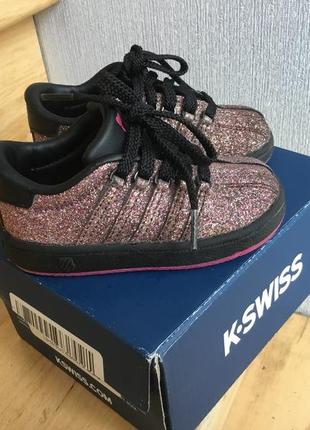 Шикарні кросівки-черевики k-swiss1 фото