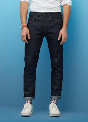 Джинси levis made and crafted tack slim сині 26 розмір