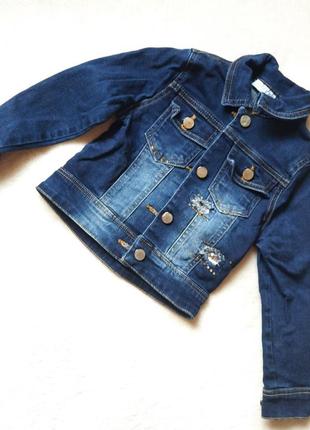 Джинсовка для дівчинки