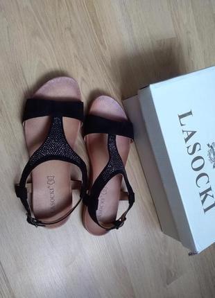Босоножки натуральная кожа замш