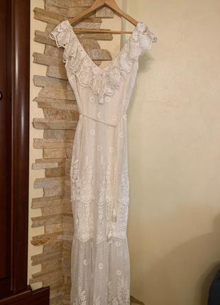 Новое эксклюзивное летнее платье премиум бренда miguelina. размер s. оригинал!5 фото