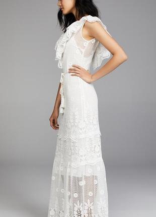 Новое эксклюзивное летнее платье премиум бренда miguelina. размер s. оригинал!1 фото