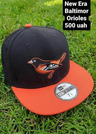 Бейсболка new era mlb baltimore orioles