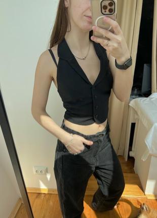 Жилетка корсет mango
