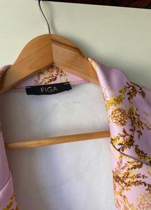Жакет неопрен, стильный пиджак, жакет розовый3 фото