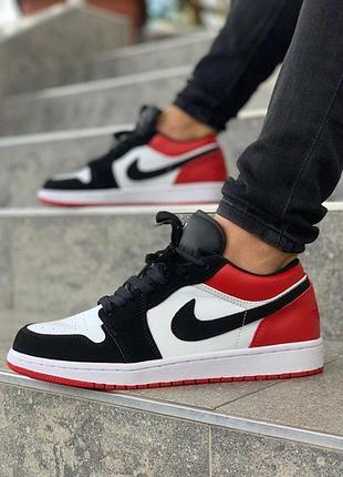 Мужские кожаные кроссовки найк nike air jordan