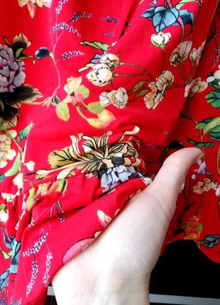 Шикарная, новая, оригинальная блуза блузка цветы. by very5 фото