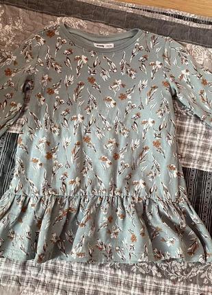 Туника платье-платье в красивый принт