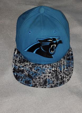 Чоловіча бейсболка new era blue carolina panthers black 9fifty